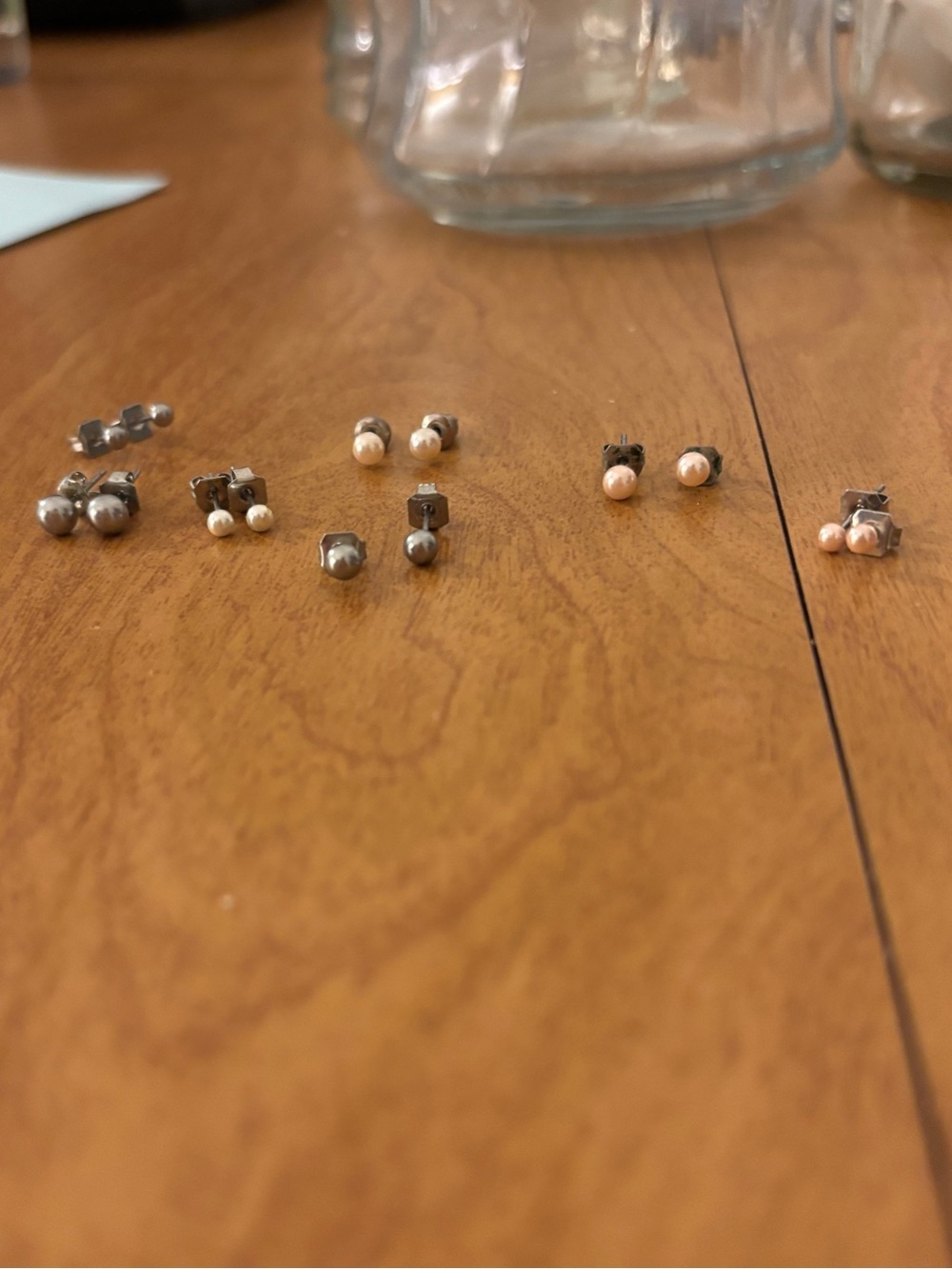 Pearl Costume Earrings